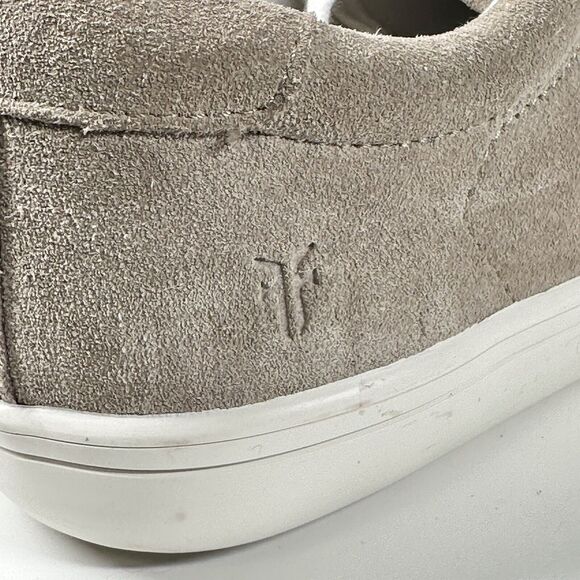 Frye Women's Shoes Size 9M Tan Round Toe Suede Leather Comfort Sneaker - Picture 11 of 16